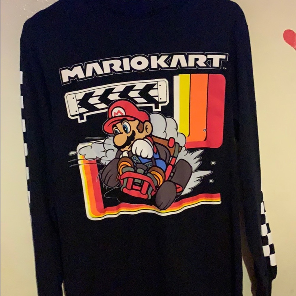 Mario kart graphic tee